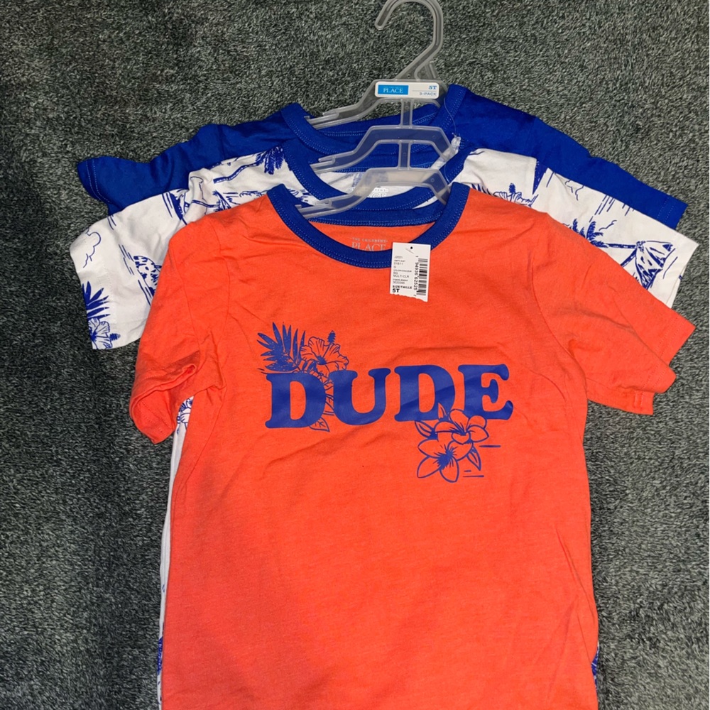 Boys Summer shirts 3pk